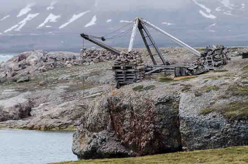 72 - Noruega - islas Svalbard - isla de Spitsbergen - fiordo Kongsfjorden